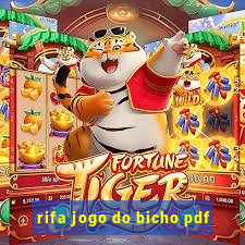 rifa jogo do bicho pdf